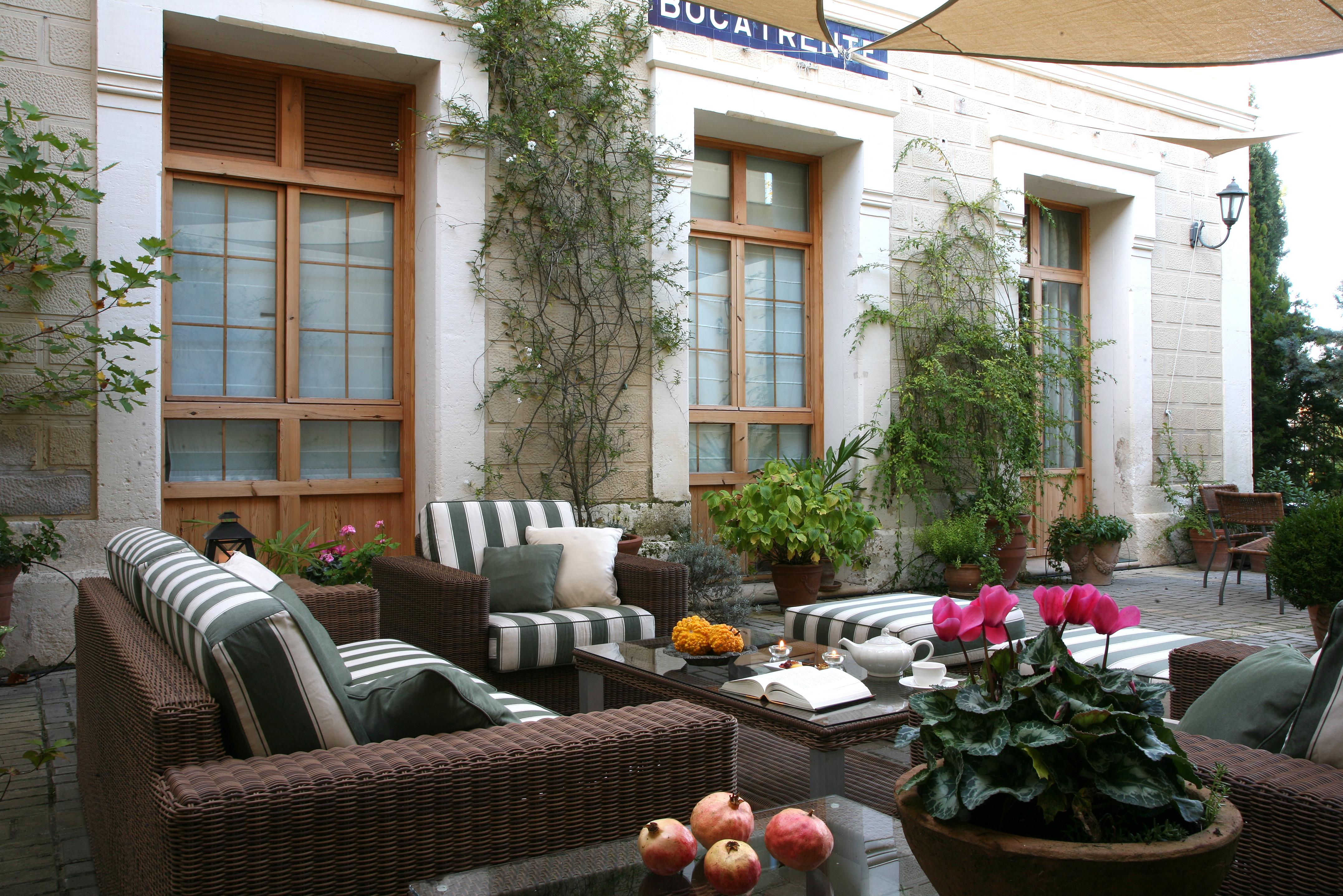 Hotel L'Estacio Bocairent Restoran gambar